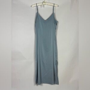 Ice Blue Slip Dress Adjustable Straps 💲⬇️
